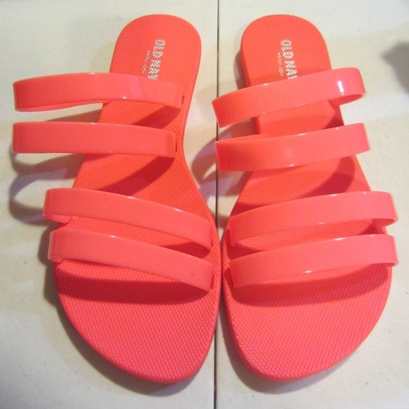 Old Navy Shoes - Old Navy Florescent orange sandals size 8